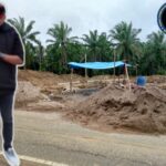 Pembangunan Gedung Koperasi Merah Putih di Desa Parungsari di Duga Memakai Matrial Pasir Laut