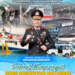Kapolda Banten Ucapkan Selamat Hari Angkutan Nasional 2026, Tekankan Keselamatan dan Peran Strategis Transportasi